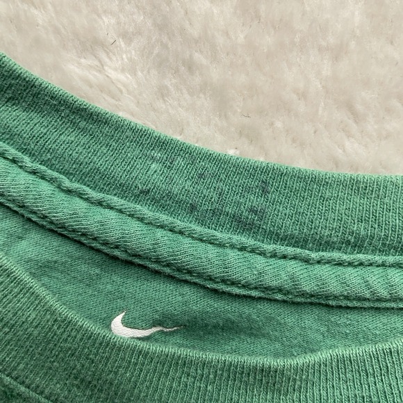 Nike Womens XL Green Graphic Logo Shirt Running Workout Training Athletic Tee - Picture 8 of 11